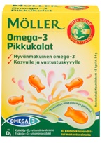 Moller Omega-3 Pikkukalat (Moller «Маленькие рыбки»)